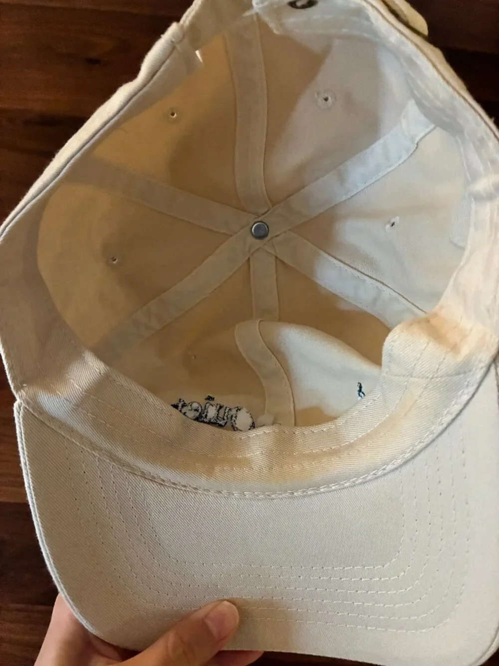 Museum of Peace and Quiet Classic Wordmark Hat Cap in Bone